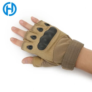 High Quality Comfortable Police Equipment Safety Army Gloves