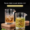 High quality creative ripple whisky glass glasses wine custom borosilicate drinking juice glass