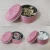 Import High Quality Customized Round Aluminum Cans Tin Screw Top Metal Lid Containers Pink 150ml metal box from China