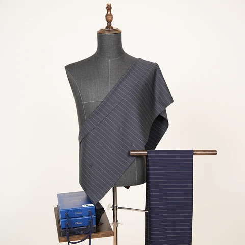 High Quality Design in Italy 100%Merino Wool Suiting Fabric worsted wool fabric for Tailored suit fabric