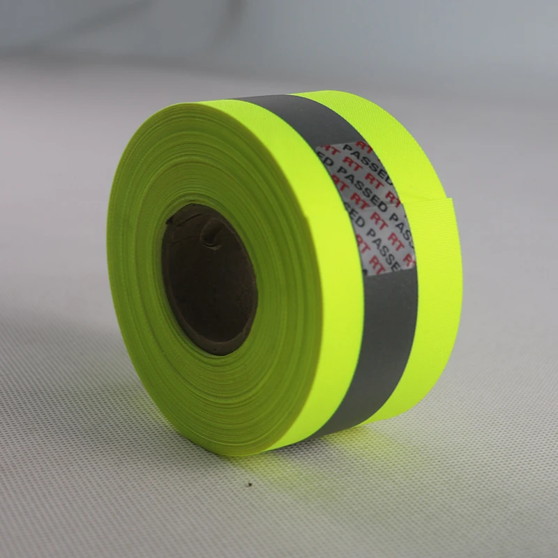High Quality Fluorescent Reflective Webbing Tape