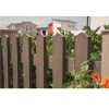 High Quality Garden Fence Weatherproof Waterproof Eco Resysta Fence