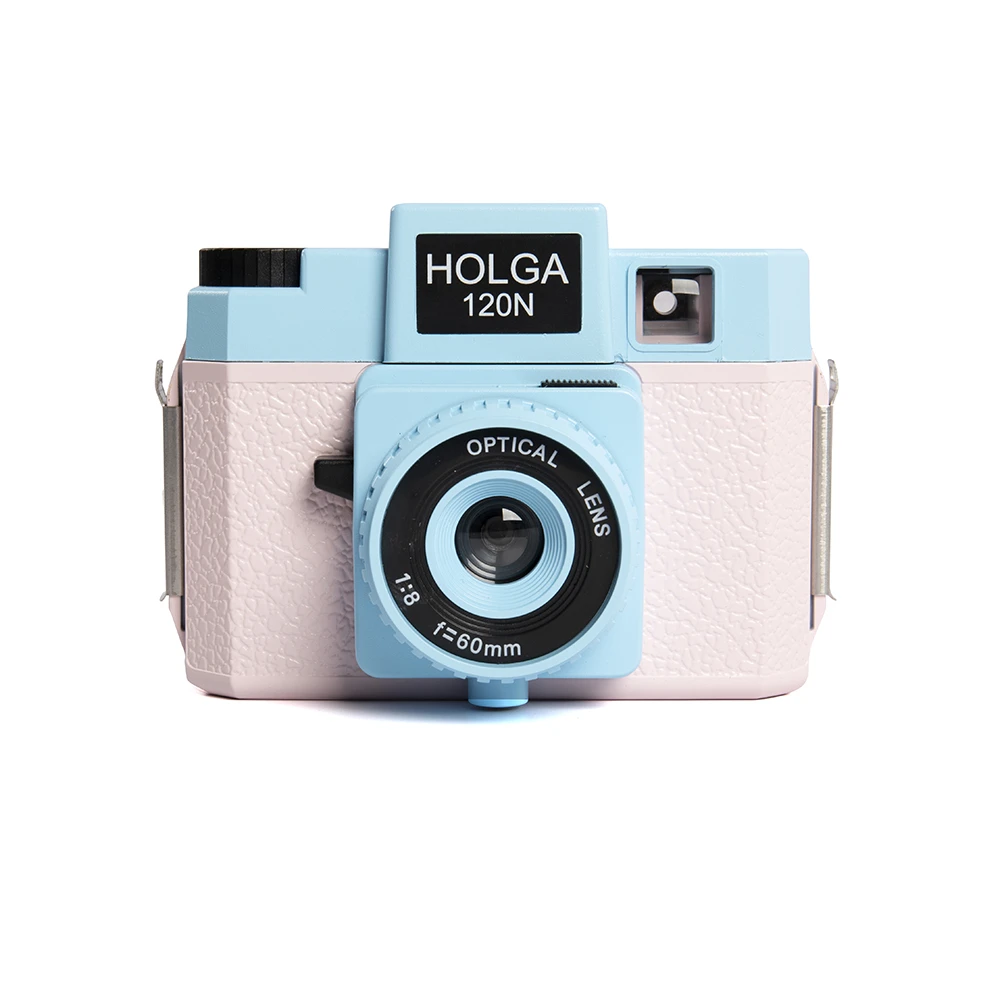 High Quality Holga 120N Medium Format Plastic Mini Lomo Manual Fixed Focus Film Camera Instant Camera with Lens