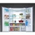 High quality kitchen refrigerator/refrigerator freezer 110v