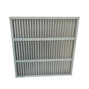 High quality metal mesh washable honeycomb active carbon air filter