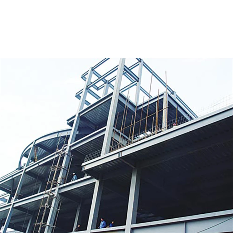 High quality metal warehouse construction projects fast build anti earthquake multi-storey steel structure building