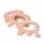 Import High Quality Natural Wood Color Elephant Shapes Wooden Baby Organic Teether from China