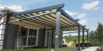 High Quality Outdoor Aluminium Blackout pergola Made in Turkey