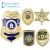 Import High quality personalized custom metal zinc alloy embossed 3d enamel military sheriff security chaplain badge from China