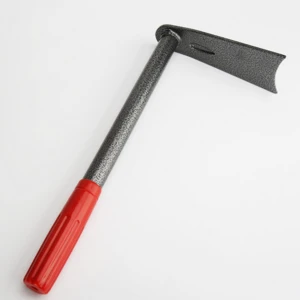 High Quality Plastic Coated Small Garden Hoe With Comfortable Handle