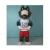 Import High quality plush wolf dress cosplay mascot costume for adult from China