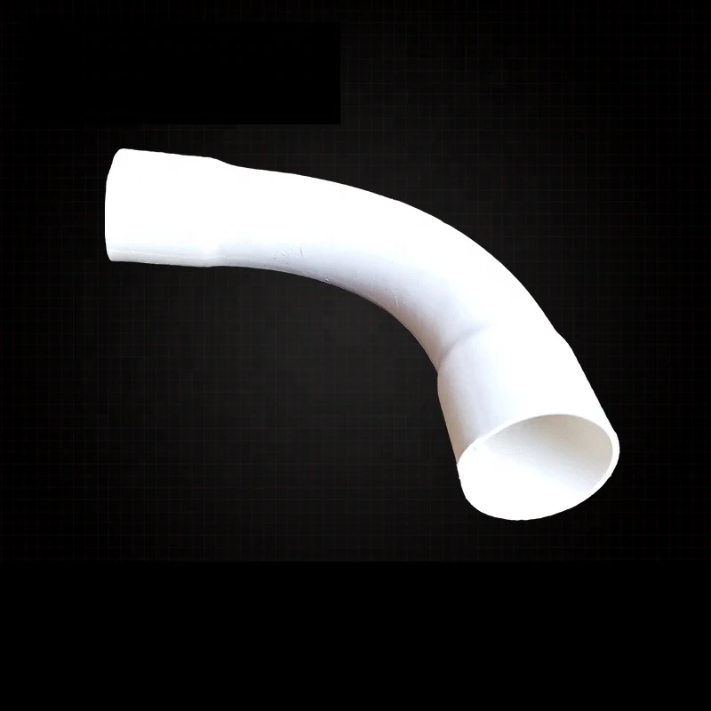 High Quality Pvc Pipe Long Radius Bend Electrical conduit accessories Curva 90 PVC sweep bend