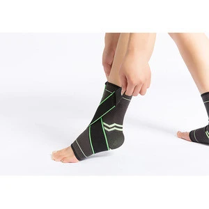 High quality sport support neoprene compression adjustable CE ankle support