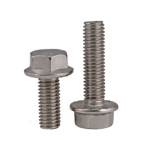 High Quality SS316 M10 Hex Flange Head Bolts