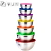 High Quality Stainless Steel Kitchen Basin Baking Cooking Salad Bowl Mixing Set