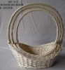 High quality white willow craft wedding baskets