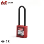 High Security 76mm Long Shackle PA Lock Body Insulation Padlock