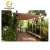 Import high strength outdoor wpc garden decoration pergola from China