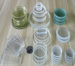 High temperature glass, heat resistant quartz glass plate for boiler sight