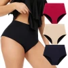 High Waist 4 Layers Leak Proof Period Panties Menstrual Female Physiological Underwear Culotte Menstruelle Menstrual Panties