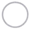 Hip Hop VVS Diamond Miami Shiny Diamond Cuban Chain Women 925 Sterling Silver Thin Necklace Moissanite Cuban Link Bracelet