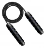 Home Gym weighted jump rope skipping workout with adjustable cable and bearing bars