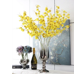 Home Real Touch Orchid Flowersartificial Decoration Flower Wholesalers Artificial Silk Flowers