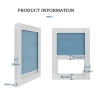 Honeycomb curtain with inverted window modern honeycomb blind cordless push-pull honeycomb blinds