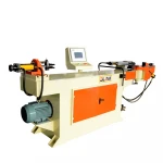 Horizontal gas 10mm spiral angle aluminum round bar tube pipe bending machine prices