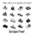 Import horizontal micro mechanical switches 12 pin 2p4t dip mini slide switch from China