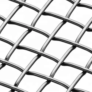 HOT DIPPED GALVANIZED CRIMPED STEEL WIRE MESH