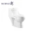 Import Hot sale best seller washdown cheap  Middle east P trap one piece water closet toilets with pedestal basin from China
