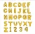 Hot Sale Cheap Alphabet Letter Aluminium 18 inch happy birthday Foil Balloons For Party Decorations