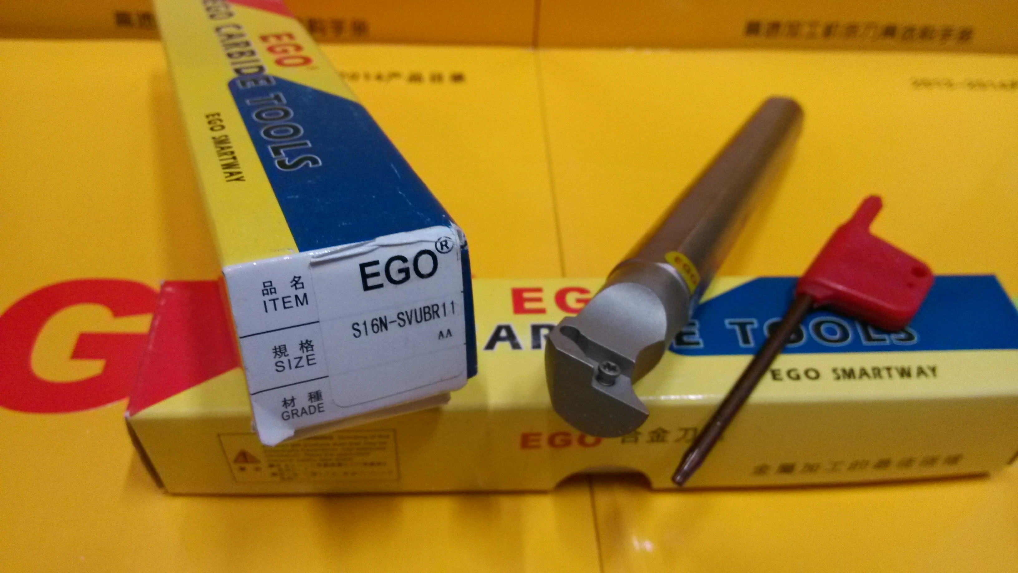 Hot sale EGO lathe CNC shockproof inner diameter turning toolholder S16N S20Q S25R S32S SVUBR11/16 low price CNC tool