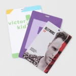 Hot sale hard plastic PVC  id card with design photo