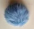 Import hot sale high quality customized rabbit fur pompom from China
