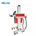 Hot Sale Laser Printer CO2 Laser Marking Machine for bottles Flying CO2  Laser Marking Machine
