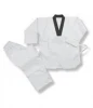 Hot sale martial arts wear 20 80 ribbed fabric WTF Taekwondo Uniform