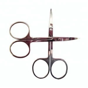Hot sale multi-functional beauty makeup scissor for eyebrow