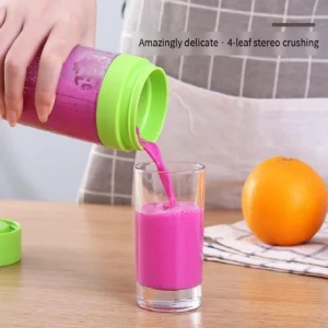 Hot Sale Portable Juicer Blender Cup Household Travel Mini Fruit Juicer Mixer Machine Office Multi-function Automatic High Speed