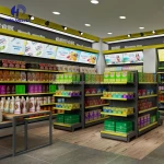 Hot sale Seven Eleven Convenience Store Shelf with high quality