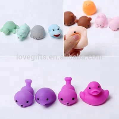 Hot Sale Squishy Cute Cat Soft Silicone Animal Relieve Stress Fidget Hand Squeeze Pinch Toy Mochi Squishy