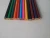 Import hot sale student stationery 12pcs 7inch painted hexagon body color pencils from China