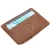 hot sale wallet pocket magnetic leather genuine rfid blocking card holder