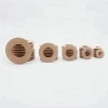 Hot sell custom wood circles beech eco-friendly well designed home decoration wood crafts