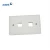Import Hot Selling 115*140 Decora Style 1 2 3 4 Ports Blank RJ45 Wall Faceplate from China