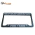 Import Hot selling Cheap Plastic chrome license plate frames Car Licence Plate Holders Frames from China
