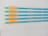 hot selling Colorful aluminum arrow, compound bow arrow, blue color