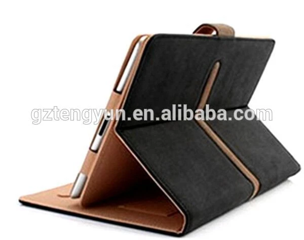 Hot selling flip design pu leather tablet tablet cover for ipad air 2 leather case