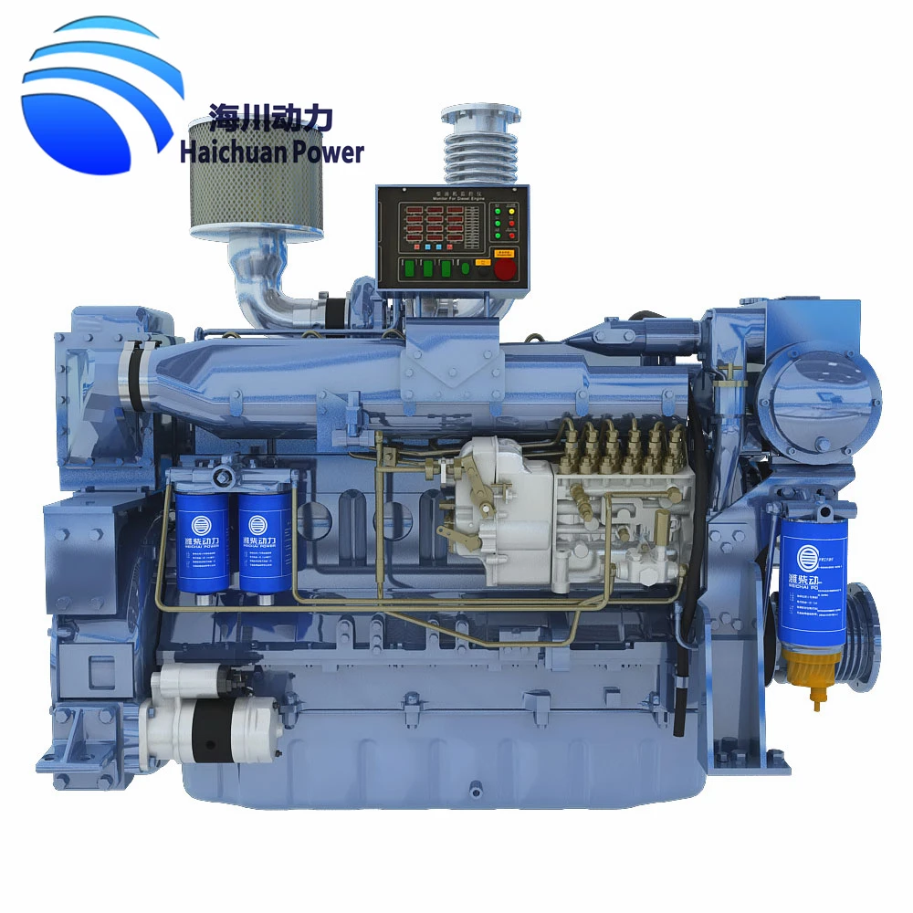 Hot Selling High Quality Diesel Marine Engine Electric Start Marine Engine WD12 Marine Engine